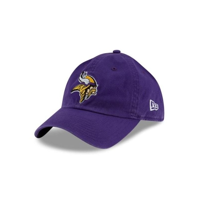 Purple Minnesota Vikings Hat - New Era NFL Casual Classic Adjustable Caps USA5903162